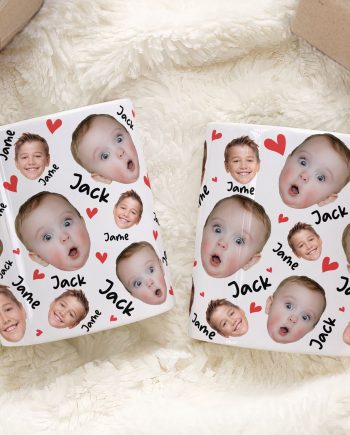 Face And Name - Personalized Photo Mug