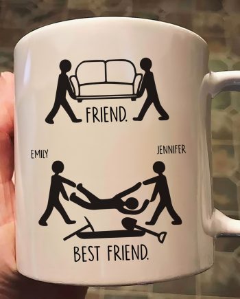 Friend Vs Best Friend Funny - Personalized Mug