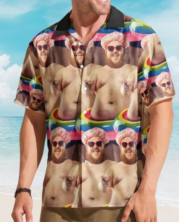 Funny Summer For Family Trip Vacation Friends Cruise - Custom Photo Hawaiian Shirt