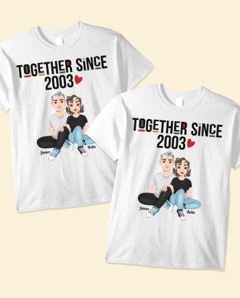 Together Since - Personalized Matching Shirts