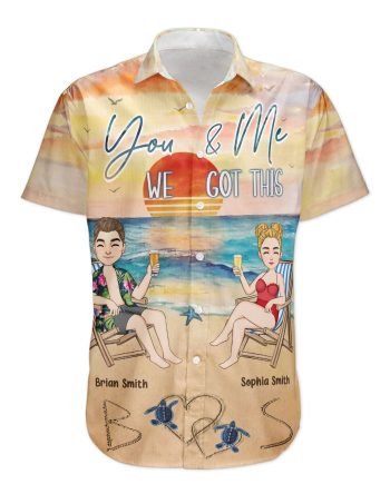 You And Me - Personalized Hawaiian Shirt